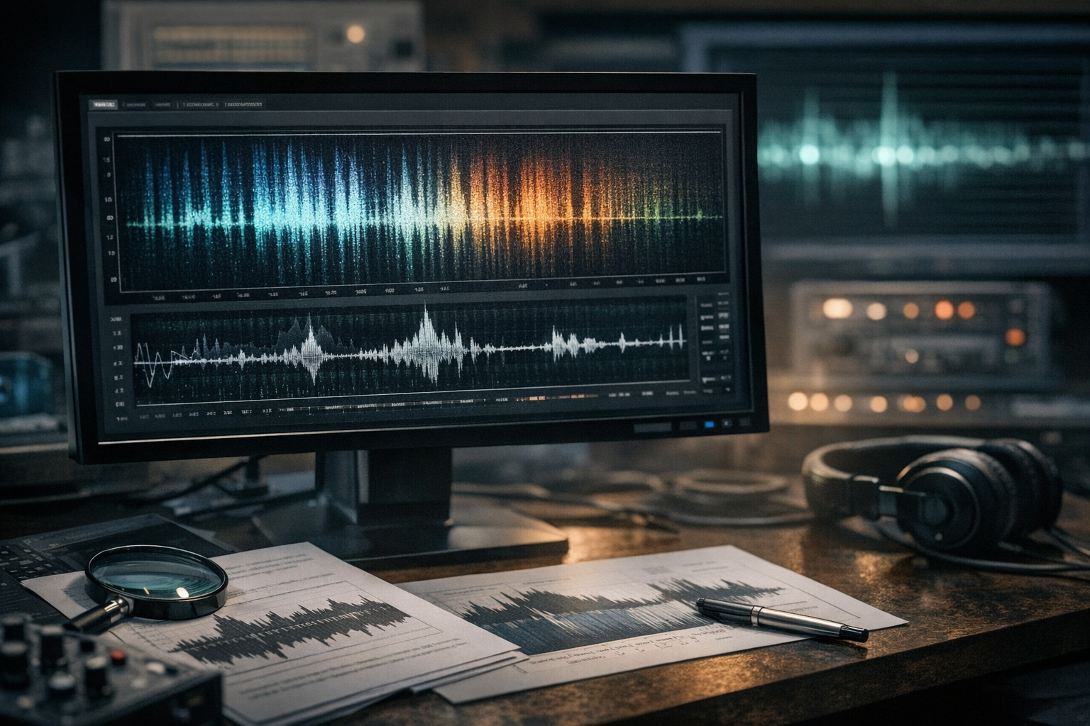 Audio forensic analysis workstation